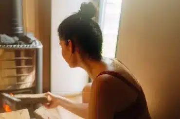 Gartensauna mit Holzofen - die ursprüngliche Art des Saunierens