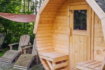 Gartensauna ohne Baugenehmigung bauen