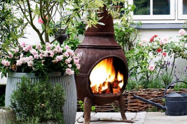 Gartenkamin aus Stahl: Der Blickfang für den Garten