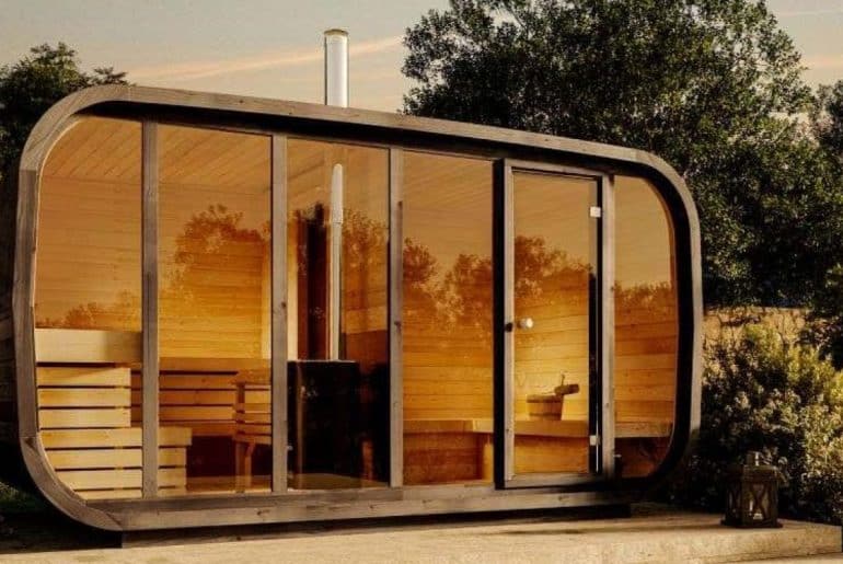 FinnTherm Fasssauna ScandiCube Space